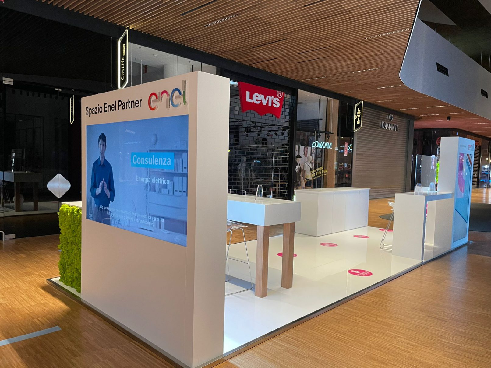 temporary enel citylife