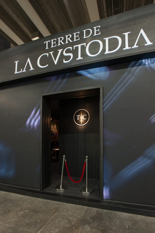 TERRE DE LA CUSTODIA STAND DAVIDDESIGN