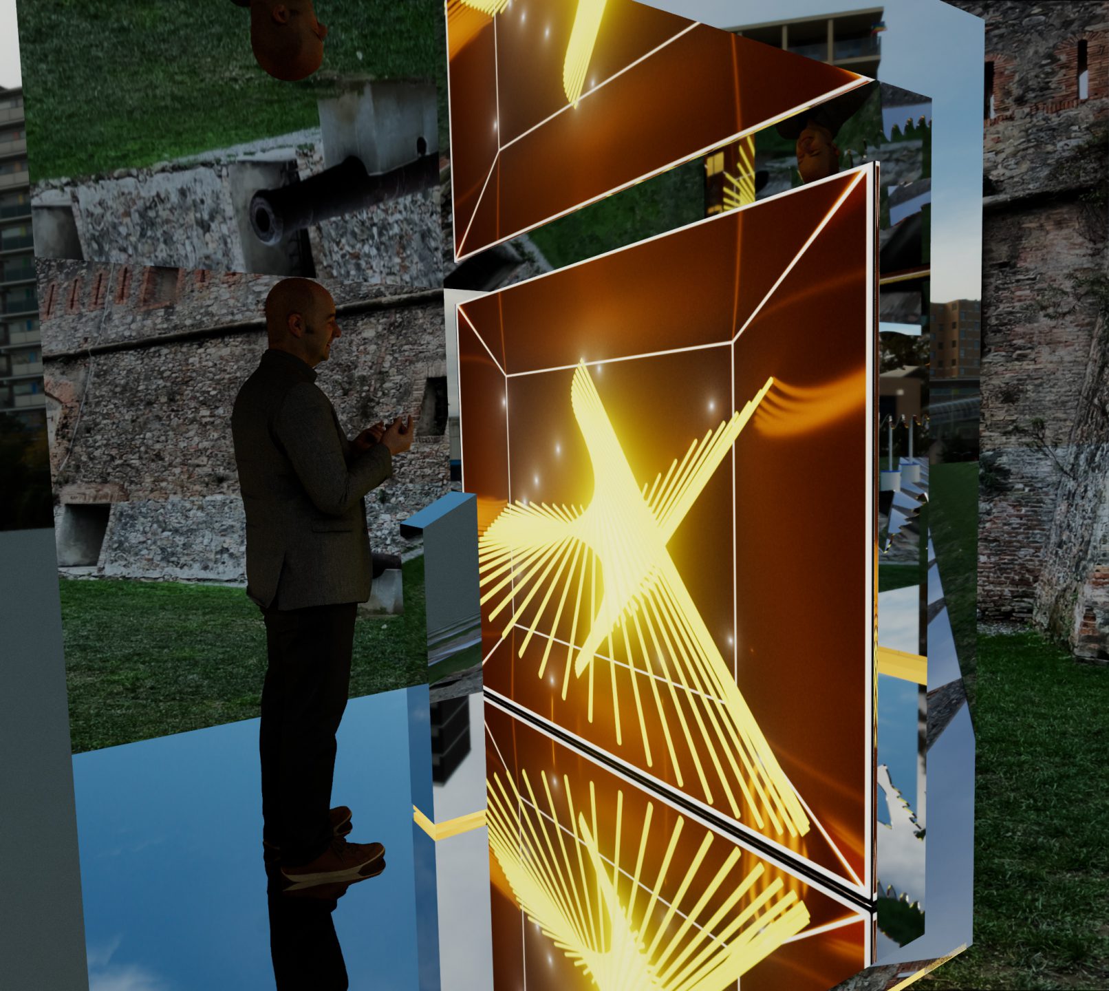 cubo santa tecla eni daviddesign deepdesign disquadra